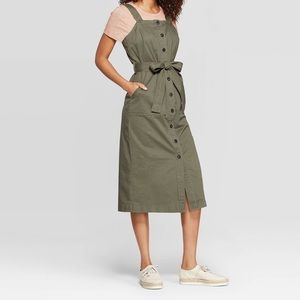 TARGET Olive Jumper Dress